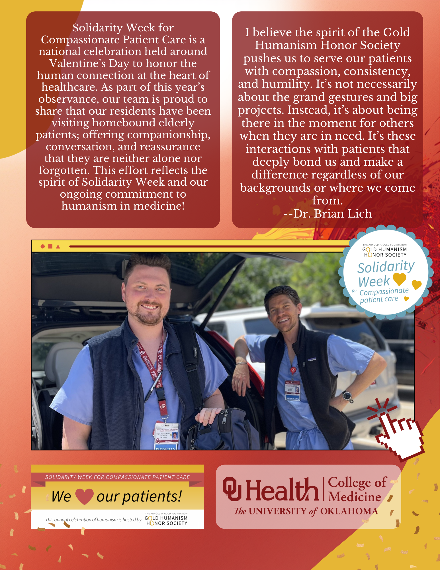 Gold Week Resident Appreciation